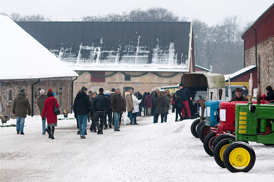 Julmarknad på Övedskloster